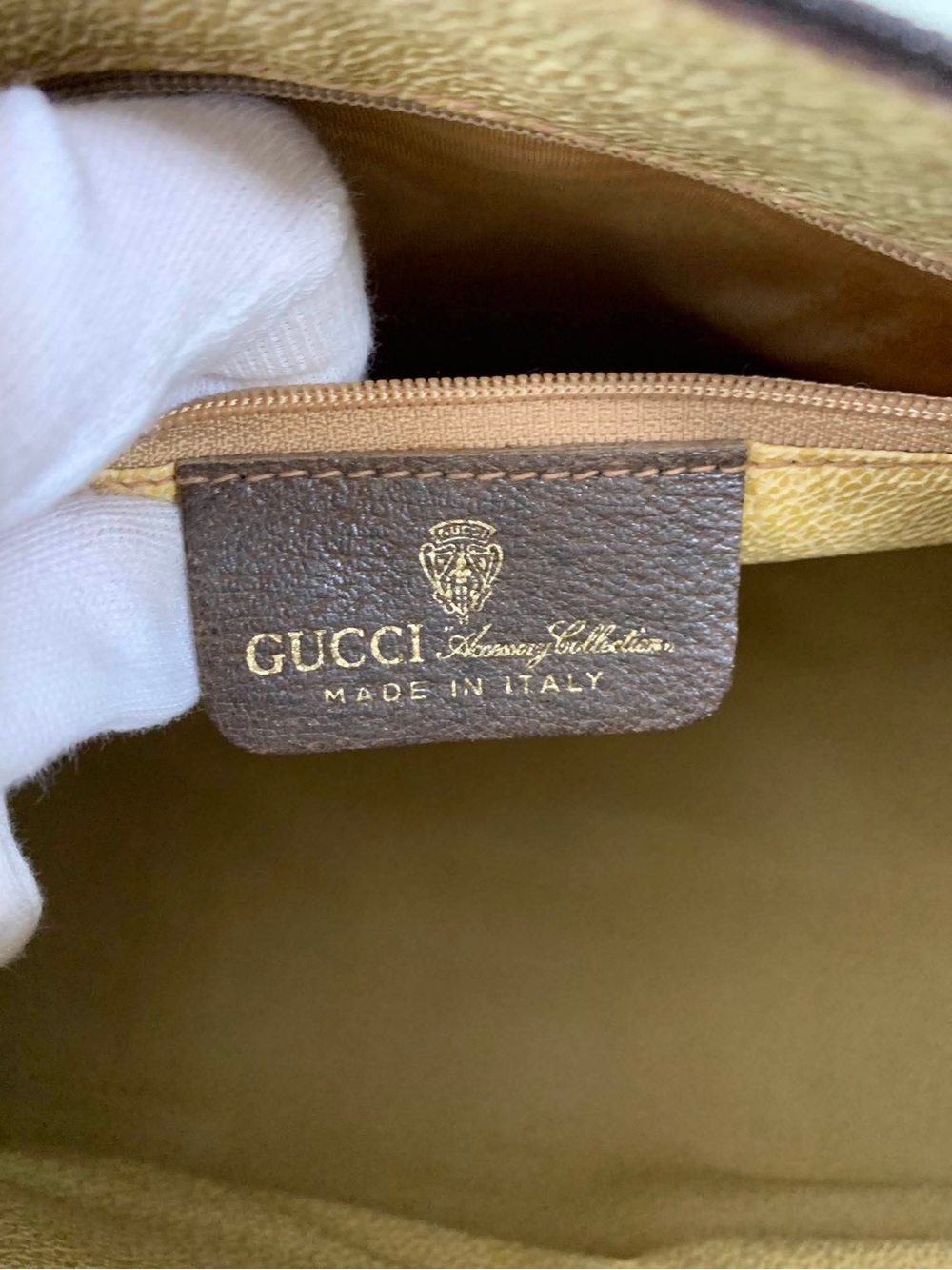 Vintage Gucci Boston GG Web Canvas Sherry Line handbag - Picture 2 of 14